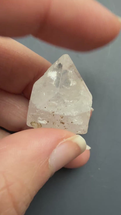 Apophyllite 1/2 Mini Pyramid 5-7g