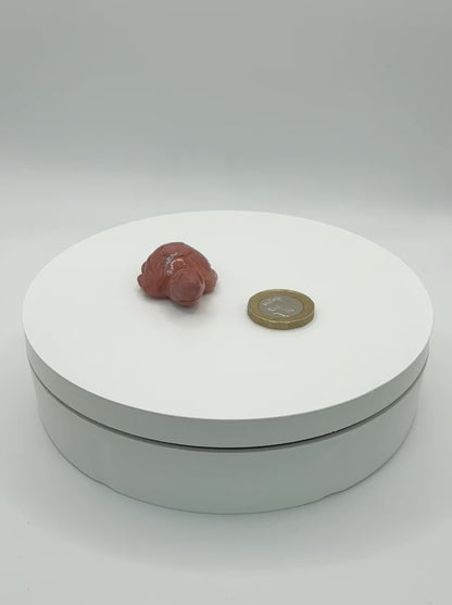 Red Jasper Turtle Carving - XXSmall (19g)