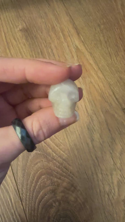 Rose Quartz Skull